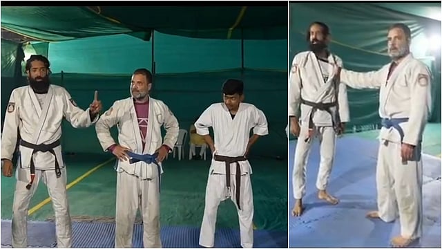 'Bharat Dojo Yatra Coming Soon': Rahul Gandhi Shares Video Of Martial Arts Session